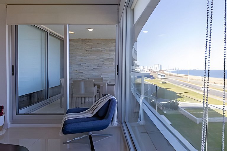 Maravilloso departamento con vista al mar, Punta.