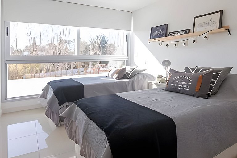 Maravilhoso apartamento com vista para o mar, Punta.