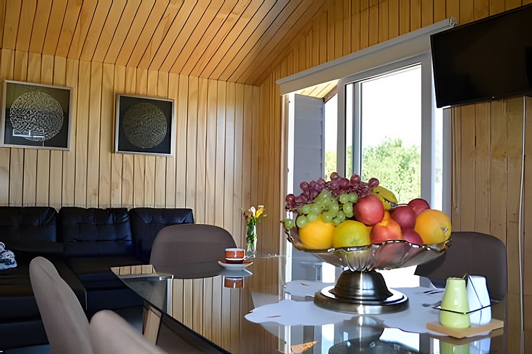 Cabin in a private complex, steps from the sea, Curanipe.