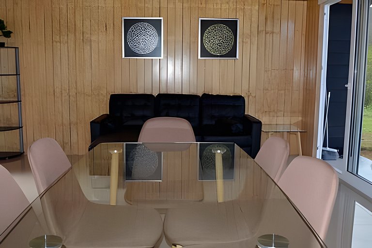 Cabana em complexo privado, a passos do mar, Curanipe.