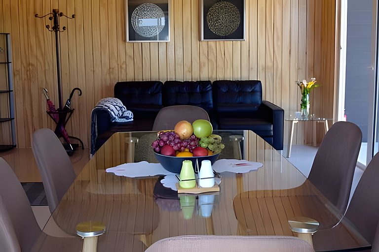 Cabana em complexo privado, a passos do mar, Curanipe.