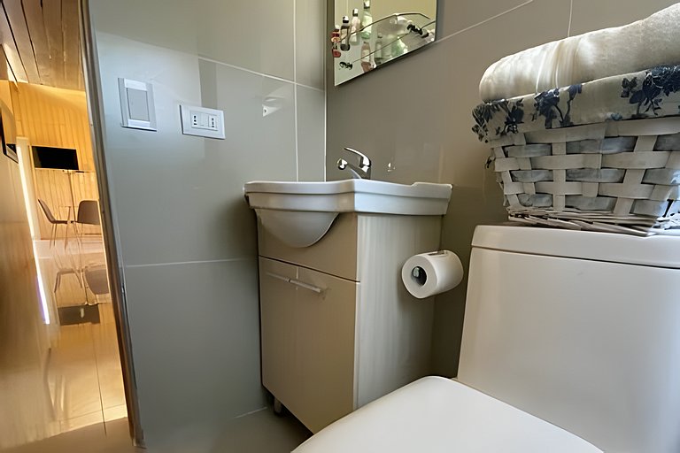 Cabana em complexo privado, a passos do mar, Curanipe.