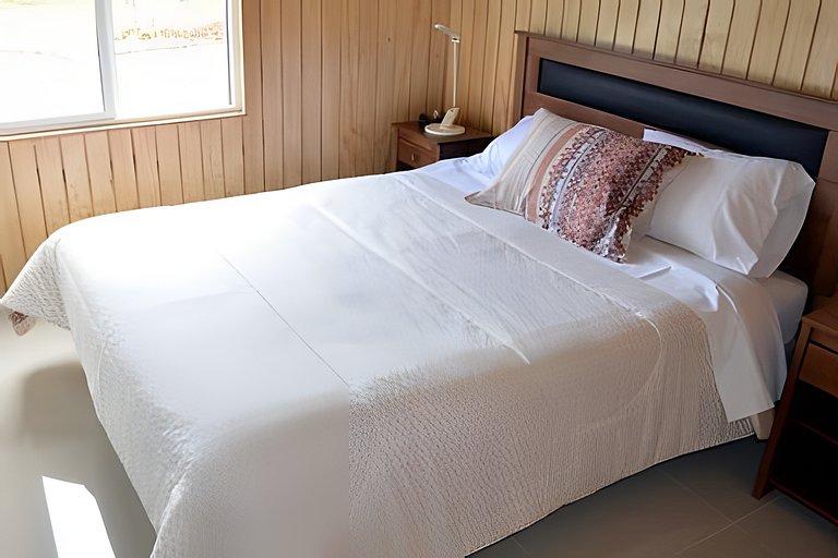 Cabana em complexo privado, a passos do mar, Curanipe.