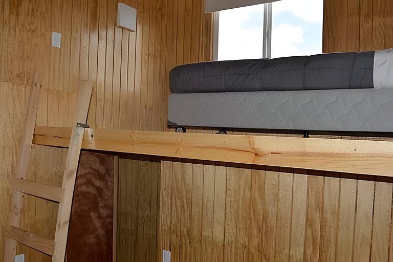 Cabana em complexo privado, a passos do mar, Curanipe.