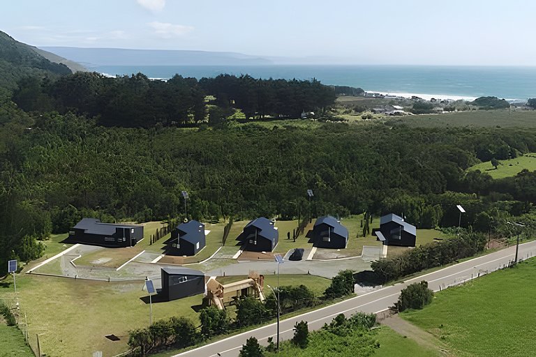 Cabaña a pasos de la playa en Curiñanco