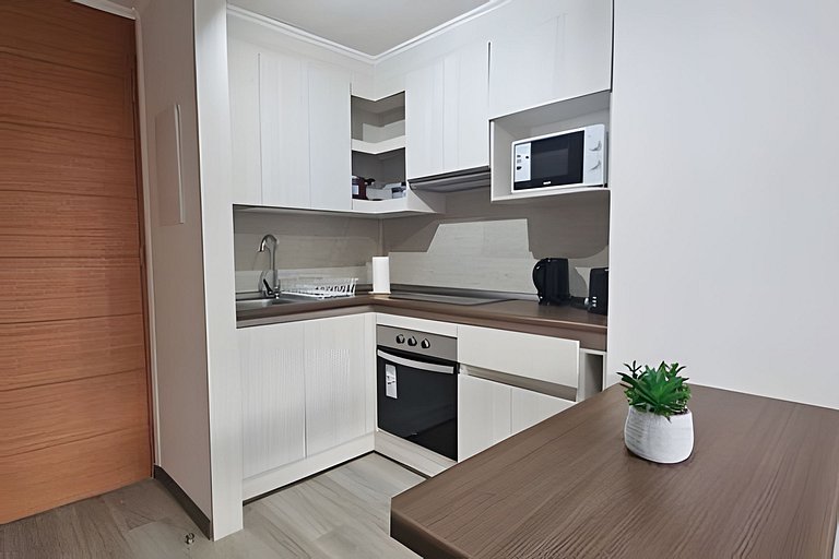 Apartamento aconchegante com vaga de garagem