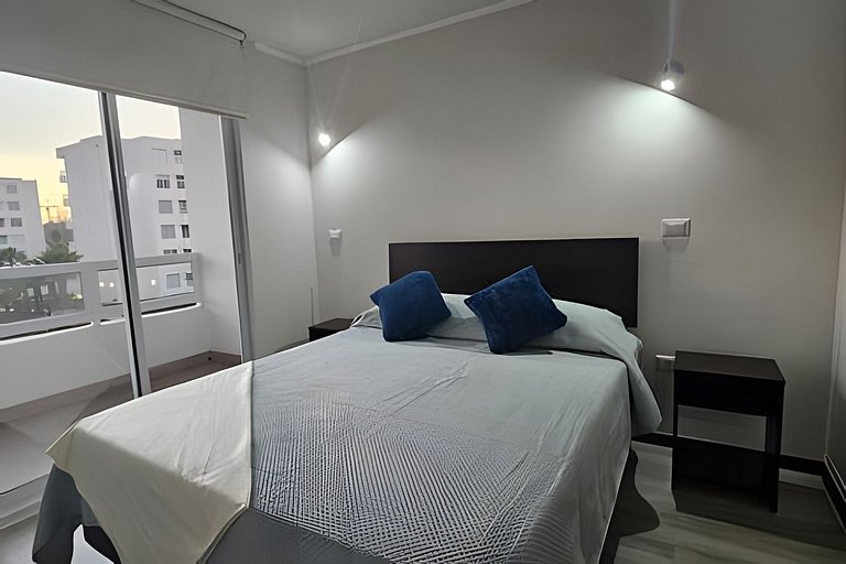 Apartamento a minutos do Faro Monumental, La Serena.