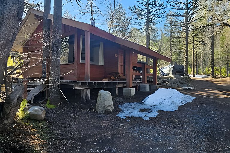Incrível cabana familiar em Sierra Nevada, Corralco.