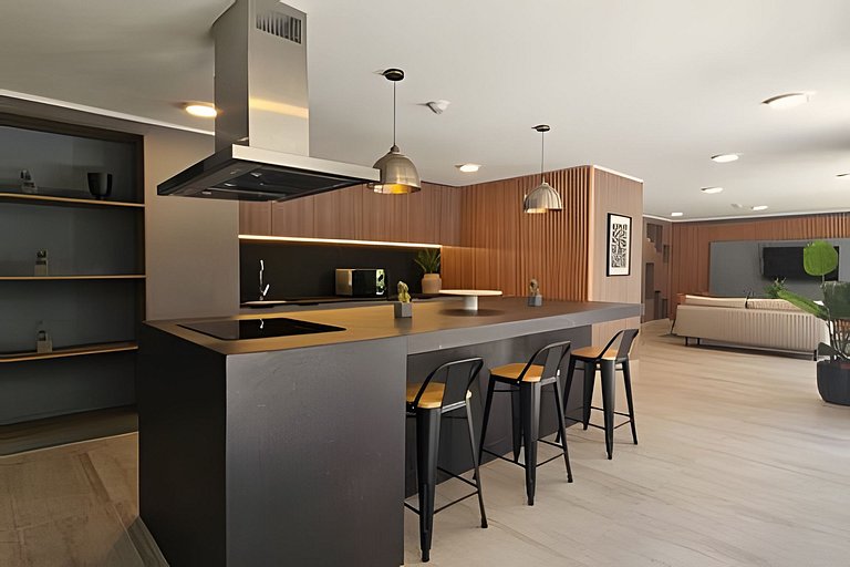 Oceana Suites: departamento cerca del Club Hípico