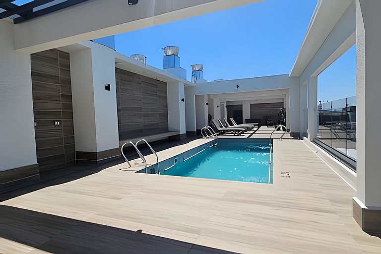 Apartamento com ar-condicionado a passos da Movistar Arena.