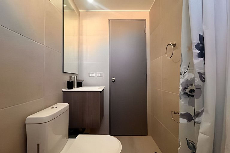 Apartment with excellent connectivity, Santiago Centro.