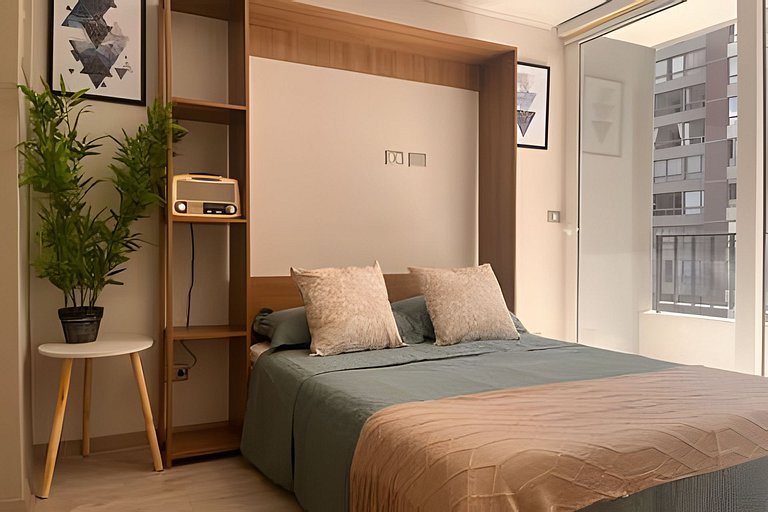 Apartment with excellent connectivity, Santiago Centro.