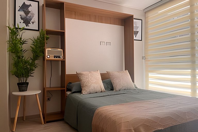 Apartamento com excelente conectividade, Santiago Centro.