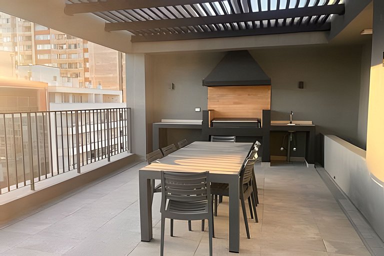 Departamento con excelente conectividad, Santiago Centro.