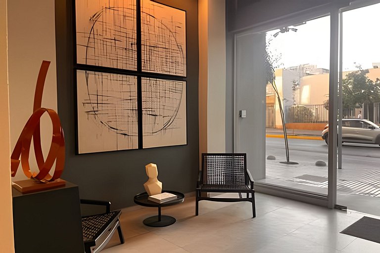 Departamento con excelente conectividad, Santiago Centro.