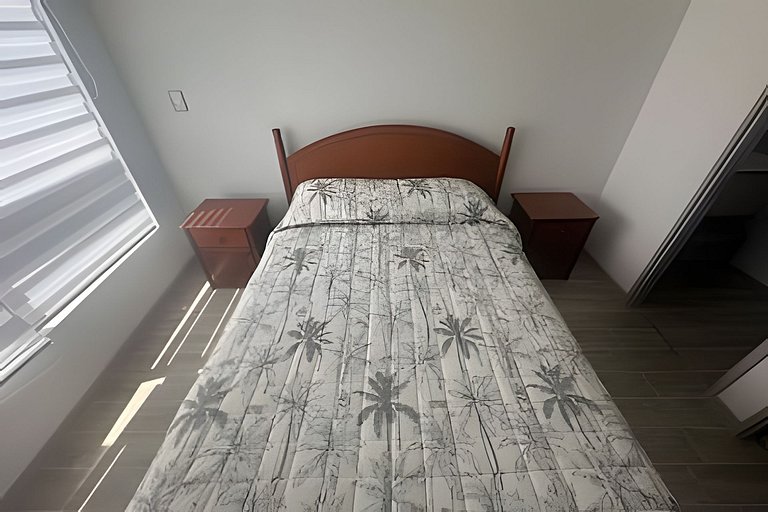 Apartamento a minutos da Movistar Arena, Santiago Centro.