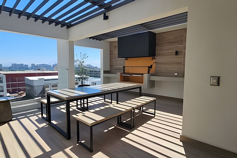 Oceana Suites: depto cerca del Parque O'Higgins