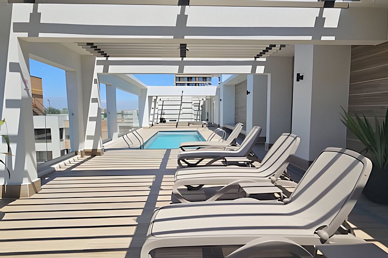 Oceana Suites: depto cerca del Parque O'Higgins