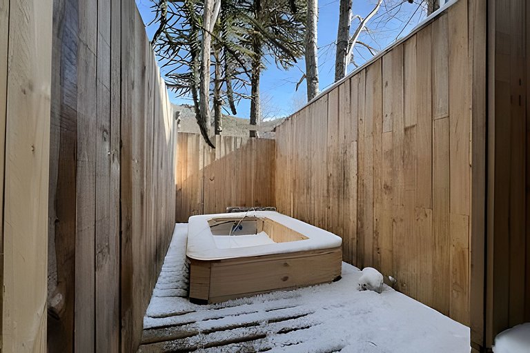 Quarto no “Volkano”, centro de montanha, Corralco.