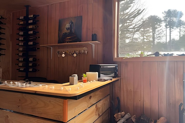 Room in "Volkano", mountain center, Corralco.