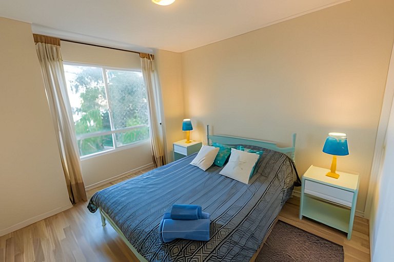 Family apartment with ocean view, Horcón.