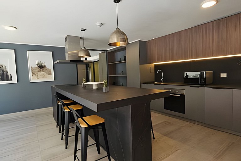 Apartamento a minutos da Movistar Arena, Santiago Centro.