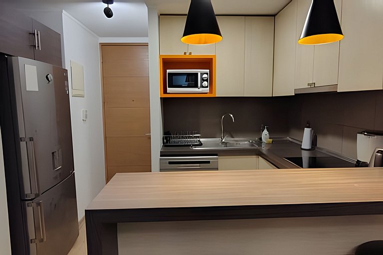 Apartamento a poucos quarteirões da Plaza de Armas, Santiago