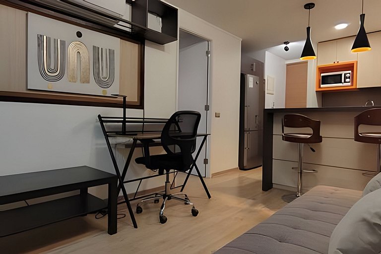 Apartamento a poucos quarteirões da Plaza de Armas, Santiago