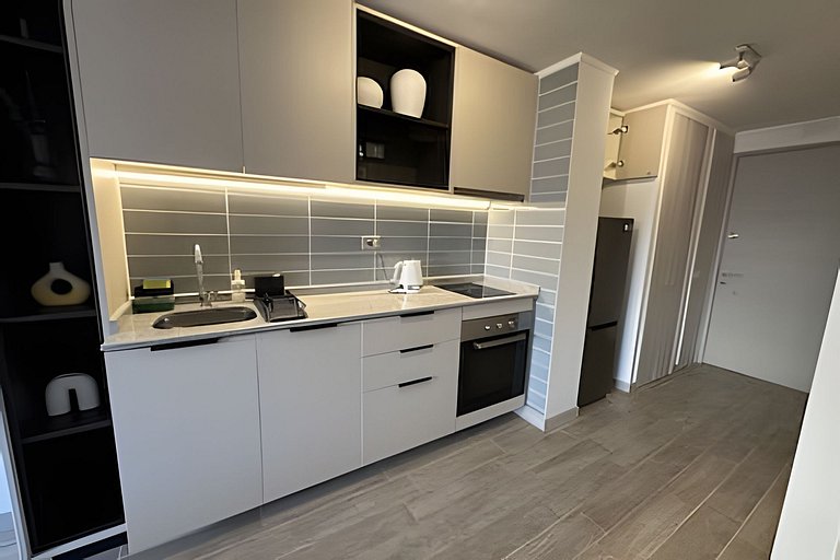 Apartment minutes from Movistar Arena, Santiago Centro.