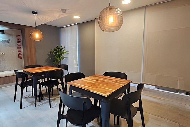 Apartment minutes from Movistar Arena, Santiago Centro.