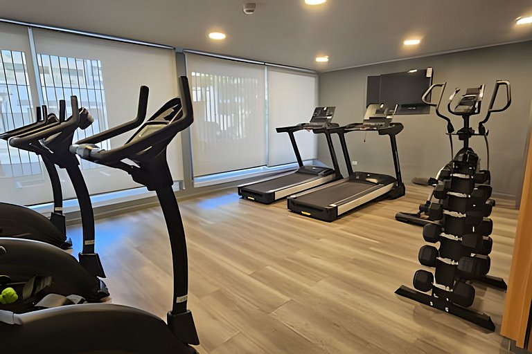 Apartment minutes from Movistar Arena, Santiago Centro.