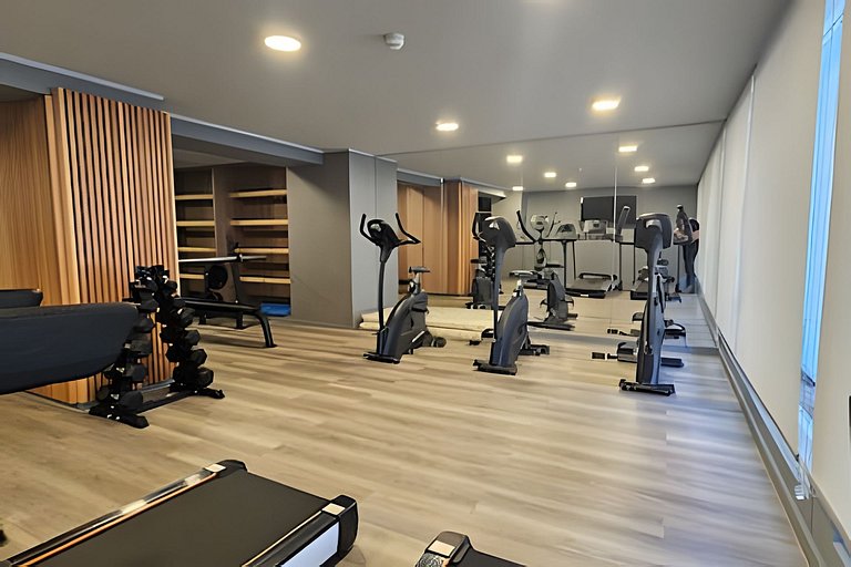 Apartment minutes from Movistar Arena, Santiago Centro.