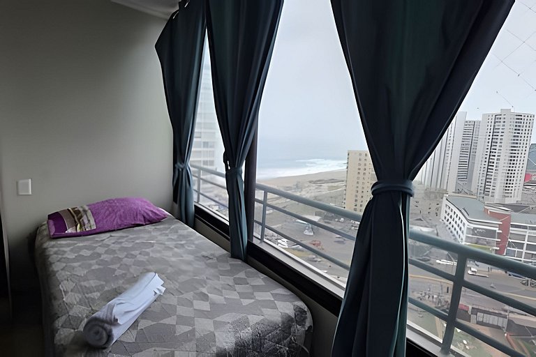Apartamento a passos da Playa Brava, Iquique.