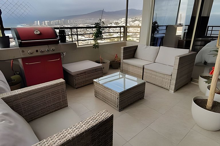 Departamento frente al mar, Playa Brava, Iquique.