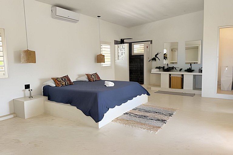 Wonderful house with a pool and green areas in Tibau do Sul