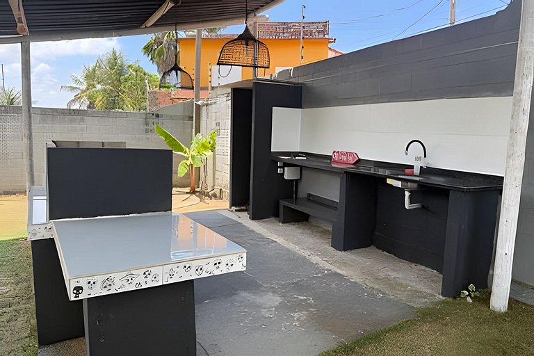 Wonderful house with a pool and green areas in Tibau do Sul