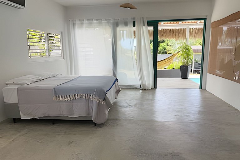 Wonderful house with a pool and green areas in Tibau do Sul