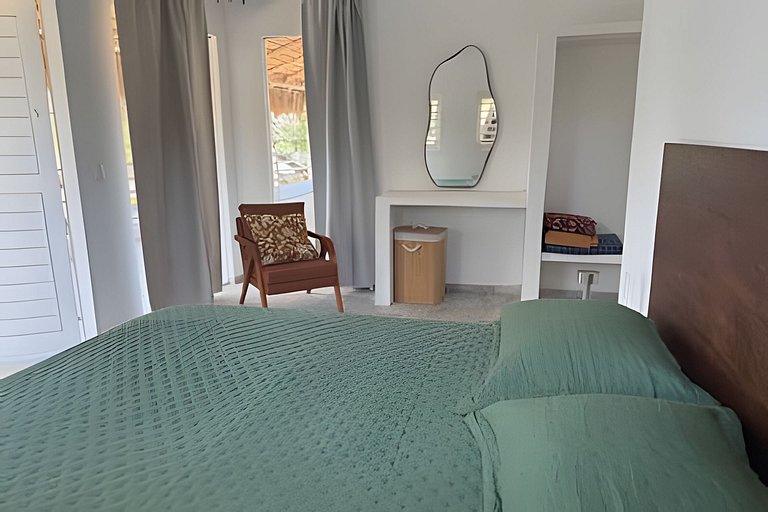 Maravilhosa casa com piscina e áreas verdes em Tibau do Sul.