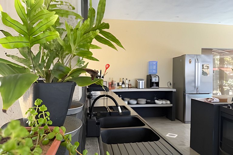 Wonderful house with a pool and green areas in Tibau do Sul