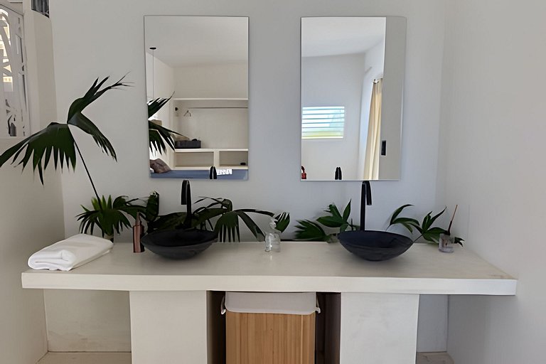 Wonderful house with a pool and green areas in Tibau do Sul