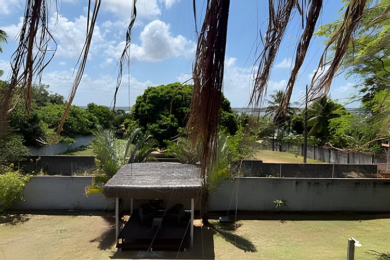 Maravillosa casa con piscina y áreas verdes en Tibau do Sul.