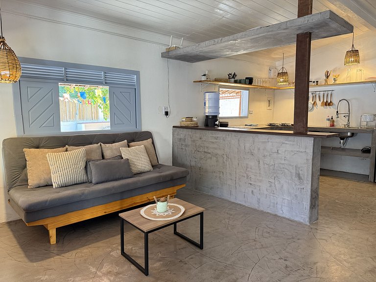 Casa com piscina em ambiente natural, Pipa.