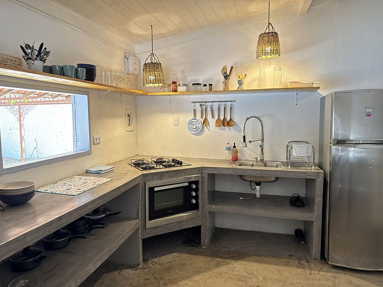 House with a pool in a natural setting, Pipa.