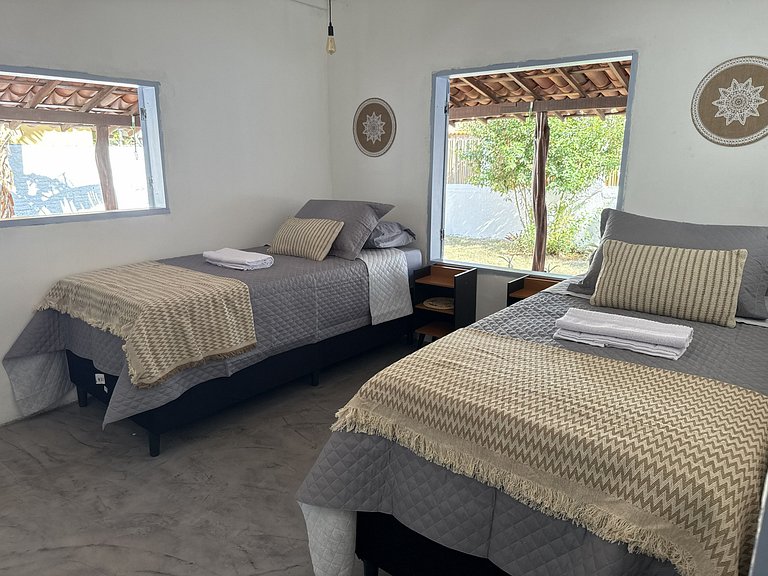 Casa com piscina em ambiente natural, Pipa.