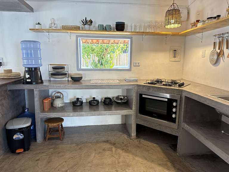 House with a pool in a natural setting, Pipa.