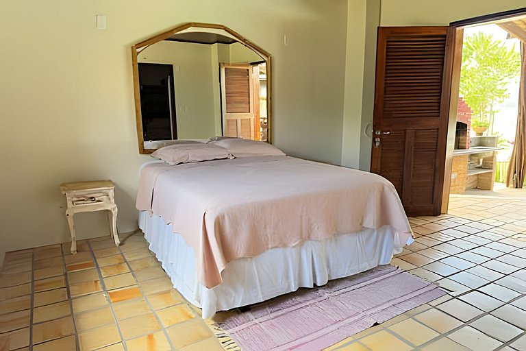 Casa Tropical com Piscina Privativa em Tibau