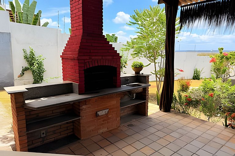 Casa Tropical com Piscina Privativa em Tibau