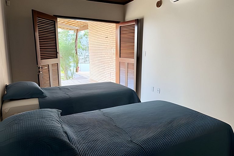 Casa Tropical com Piscina Privativa em Tibau