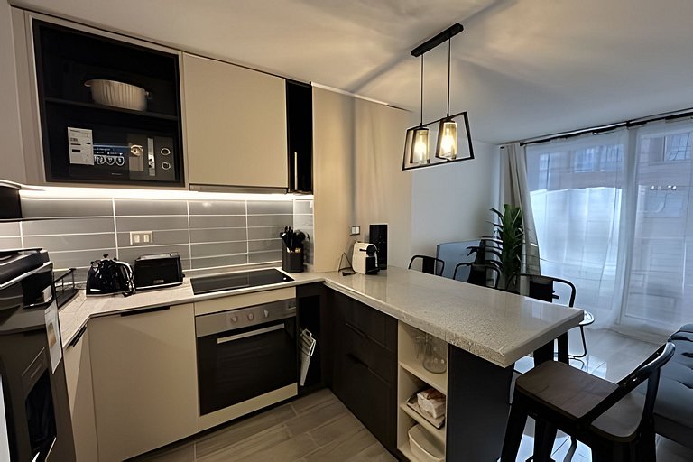 Oceana Suites: departamento cerca del Parque O'Higgins