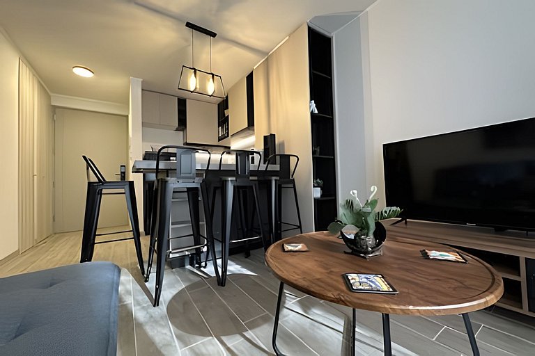 Oceana Suites: departamento cerca del Parque O'Higgins